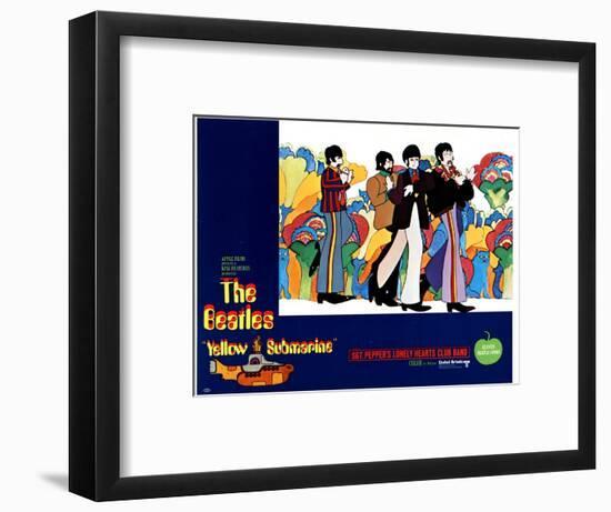 Yellow Submarine, 1968-null-Framed Art Print