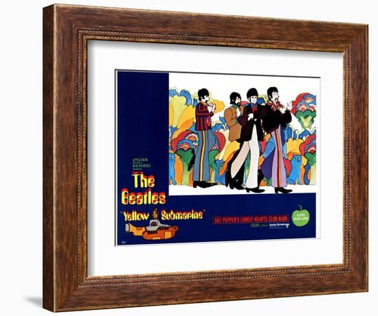 Yellow Submarine, 1968-null-Framed Art Print