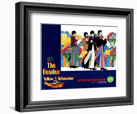 Yellow Submarine, 1968-null-Framed Art Print