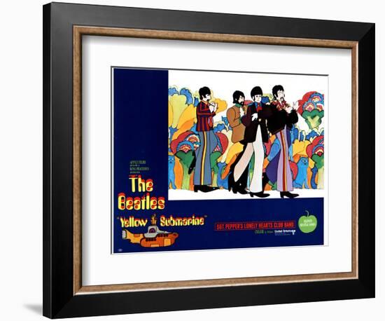 Yellow Submarine, 1968-null-Framed Premium Giclee Print