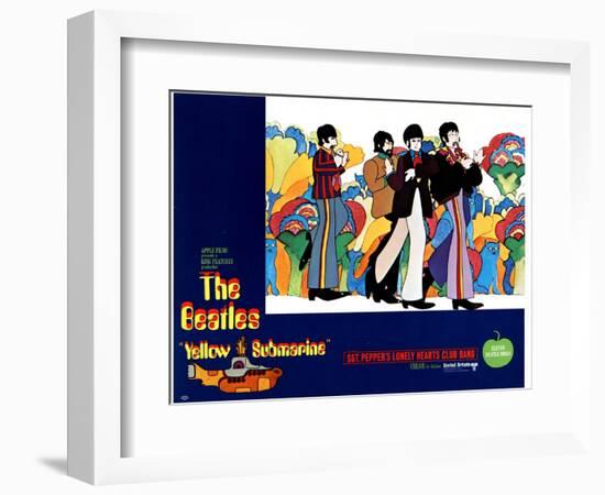 Yellow Submarine, 1968-null-Framed Premium Giclee Print