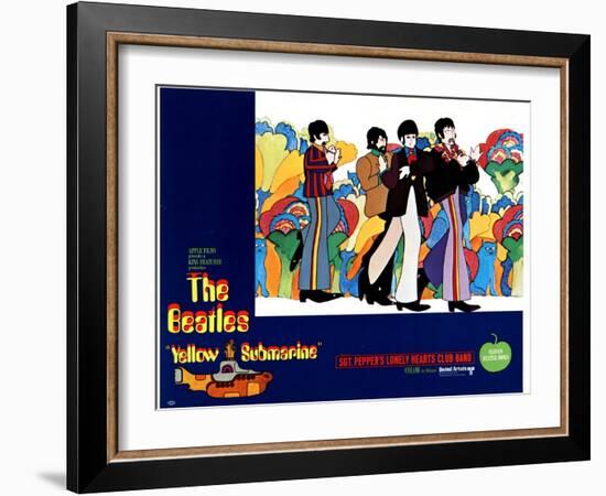 Yellow Submarine, 1968-null-Framed Art Print