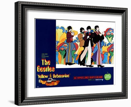 Yellow Submarine, 1968-null-Framed Art Print