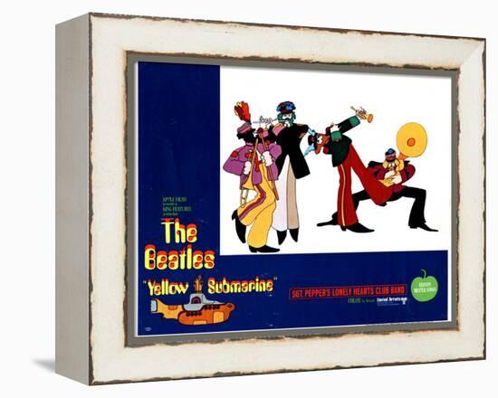 Yellow Submarine, the Beatles, 1968-null-Framed Stretched Canvas