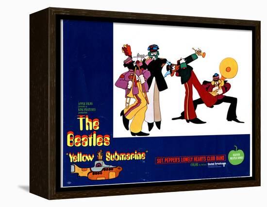 Yellow Submarine, the Beatles, 1968-null-Framed Stretched Canvas