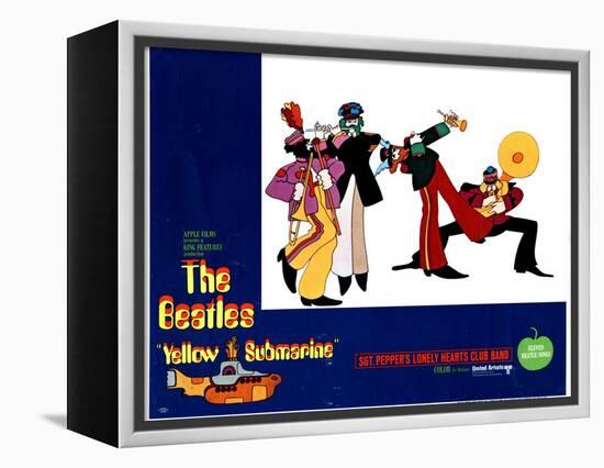 Yellow Submarine, the Beatles, 1968-null-Framed Stretched Canvas