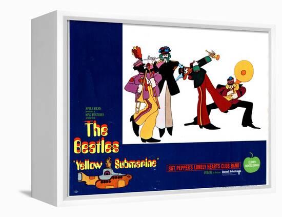 Yellow Submarine, the Beatles, 1968-null-Framed Stretched Canvas