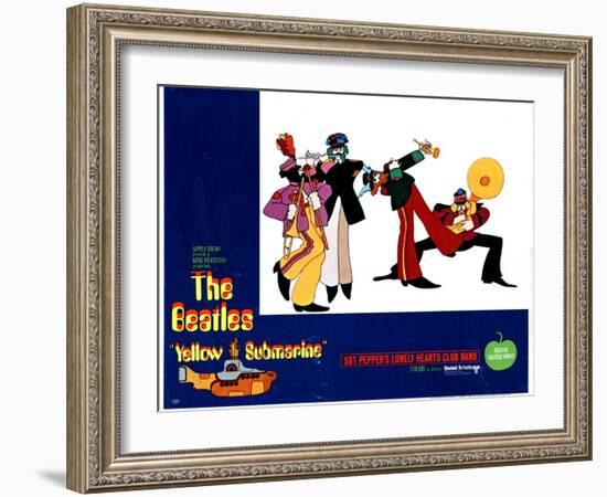 Yellow Submarine, the Beatles, 1968-null-Framed Art Print