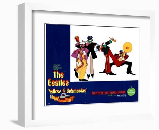 Yellow Submarine, the Beatles, 1968-null-Framed Art Print