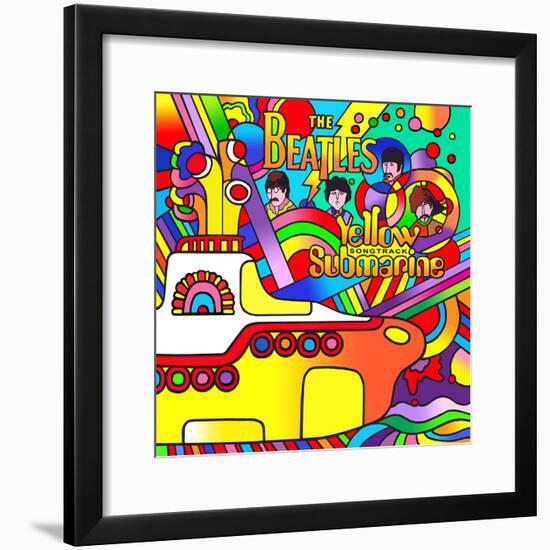 Yellow Submarine-Howie Green-Framed Giclee Print