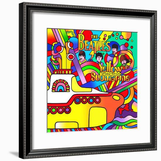 Yellow Submarine-Howie Green-Framed Giclee Print