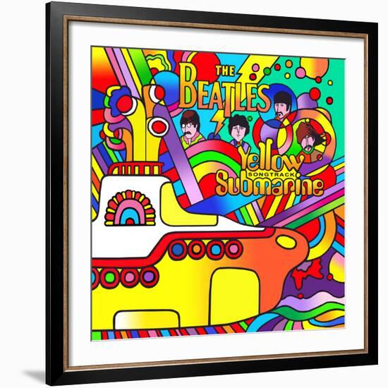 Yellow Submarine-Howie Green-Framed Premium Giclee Print