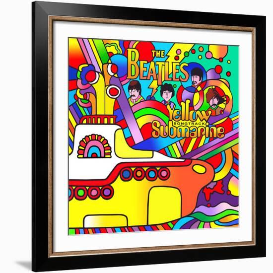 Yellow Submarine-Howie Green-Framed Premium Giclee Print