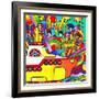 Yellow Submarine-Howie Green-Framed Giclee Print