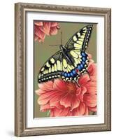 Yellow Swallowtail-Marilyn Barkhouse-Framed Art Print