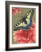 Yellow Swallowtail-Marilyn Barkhouse-Framed Art Print