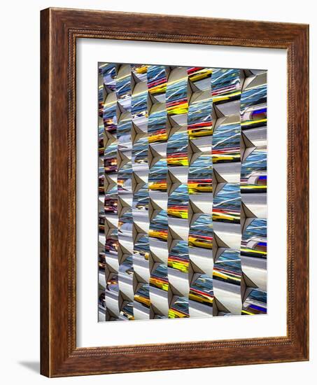 Yellow Taxi-Adrian Campfield-Framed Photographic Print