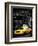 Yellow Taxis, 108 Fifth Avenue, Flatiron, Manhattan, New York City, Black and White Photography-Philippe Hugonnard-Framed Photographic Print