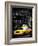 Yellow Taxis, 108 Fifth Avenue, Flatiron, Manhattan, New York City, Black and White Photography-Philippe Hugonnard-Framed Photographic Print