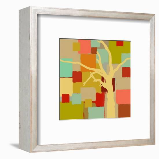 Yellow Tree I-Yashna-Framed Art Print