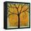 Yellow Tree of Life-Blenda Tyvoll-Framed Stretched Canvas