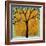 Yellow Tree of Life-Blenda Tyvoll-Framed Art Print