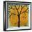 Yellow Tree of Life-Blenda Tyvoll-Framed Art Print