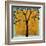 Yellow Tree of Life-Blenda Tyvoll-Framed Art Print