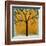 Yellow Tree of Life-Blenda Tyvoll-Framed Art Print