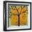 Yellow Tree of Life-Blenda Tyvoll-Framed Art Print