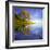 Yellow Tree Reflection-Moises Levy-Framed Photographic Print