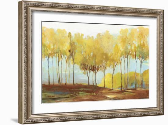 Yellow trees-Allison Pearce-Framed Premium Giclee Print