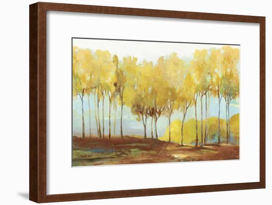 Yellow trees-Allison Pearce-Framed Premium Giclee Print