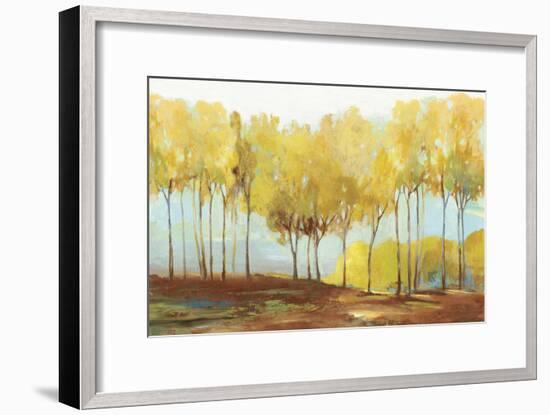 Yellow trees-Allison Pearce-Framed Premium Giclee Print