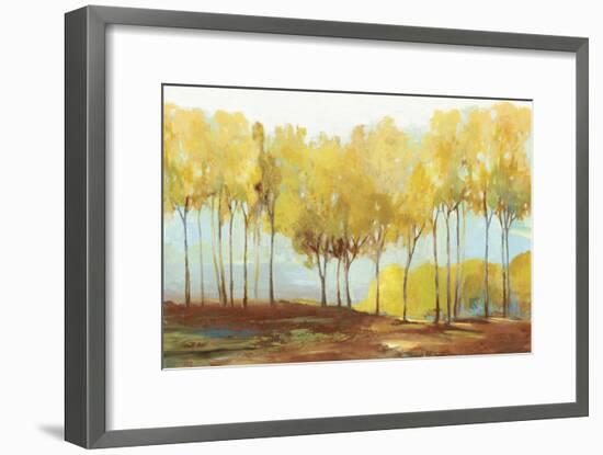 Yellow trees-Allison Pearce-Framed Premium Giclee Print