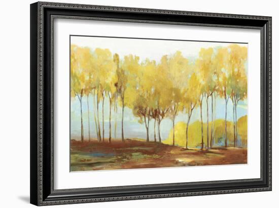 Yellow trees-Allison Pearce-Framed Premium Giclee Print