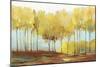 Yellow trees-Allison Pearce-Mounted Art Print