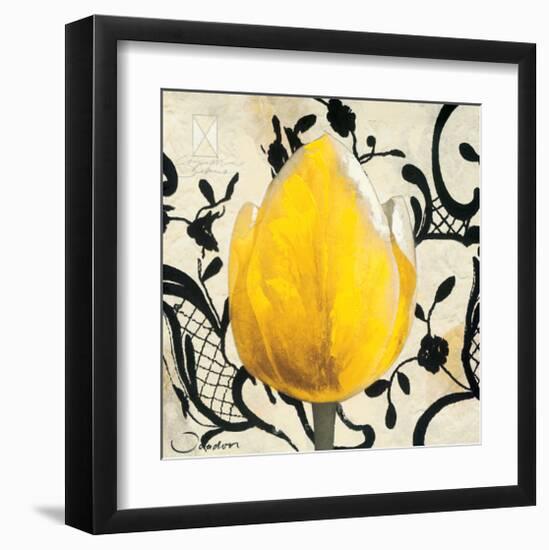 Yellow Tulip-Joadoor-Framed Art Print