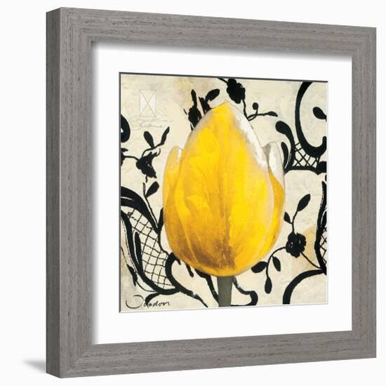 Yellow Tulip-Joadoor-Framed Art Print