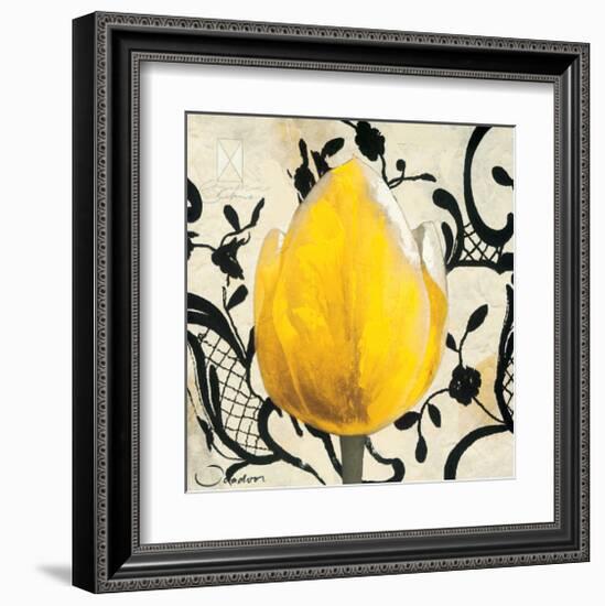 Yellow Tulip-Joadoor-Framed Art Print