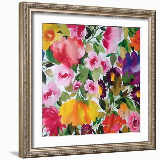 Yellow Tulip-Kim Parker-Framed Giclee Print