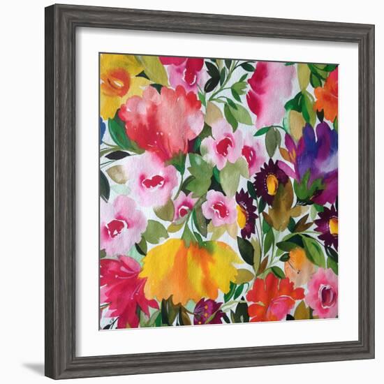 Yellow Tulip-Kim Parker-Framed Giclee Print