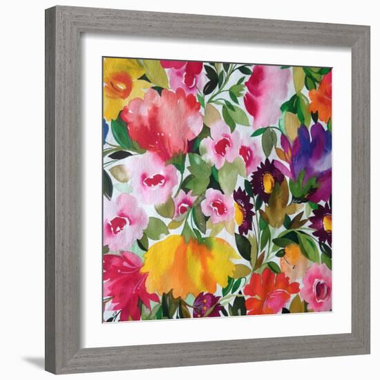 Yellow Tulip-Kim Parker-Framed Giclee Print