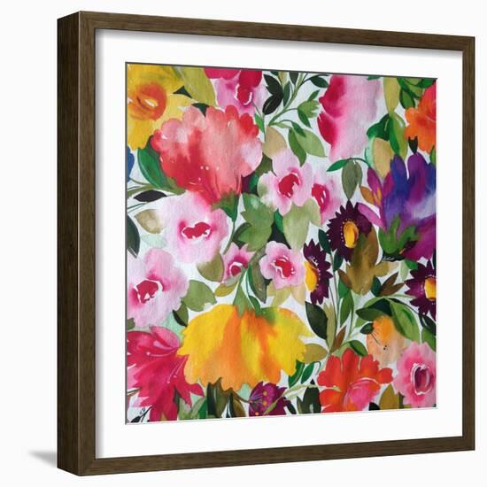 Yellow Tulip-Kim Parker-Framed Giclee Print