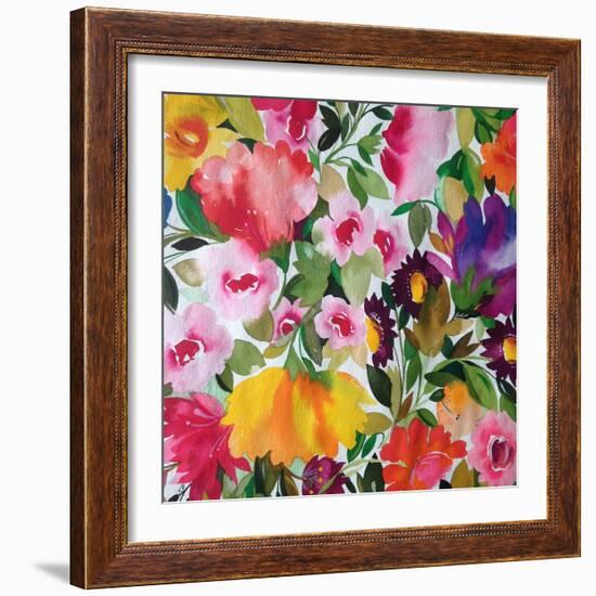 Yellow Tulip-Kim Parker-Framed Giclee Print