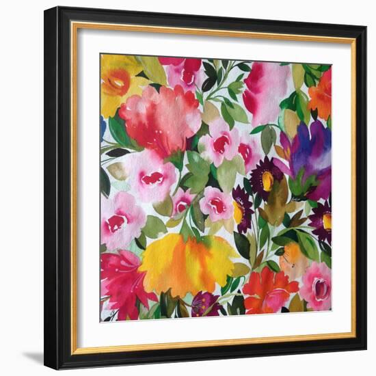 Yellow Tulip-Kim Parker-Framed Giclee Print