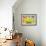 Yellow Tulips Art-Ata Alishahi-Framed Giclee Print displayed on a wall