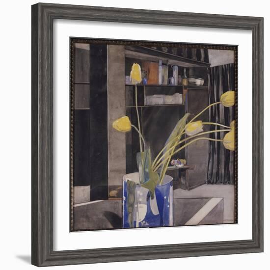 Yellow Tulips, C.1922-23-Charles Rennie Mackintosh-Framed Giclee Print