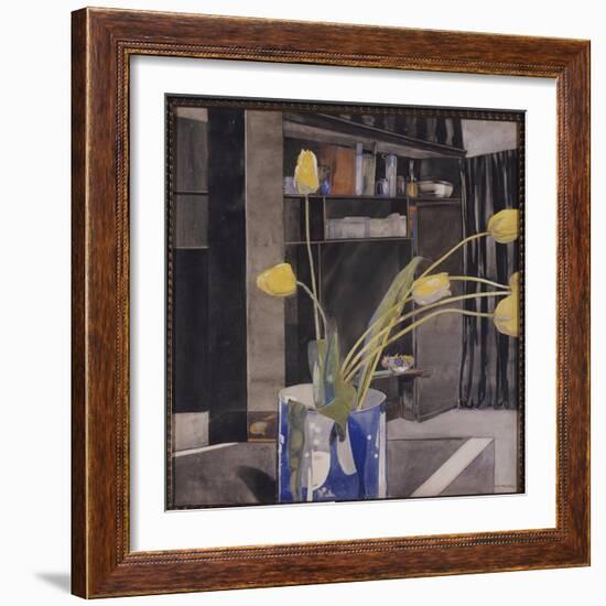 Yellow Tulips, C.1922-23-Charles Rennie Mackintosh-Framed Giclee Print