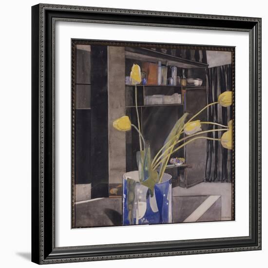 Yellow Tulips, C.1922-23-Charles Rennie Mackintosh-Framed Giclee Print
